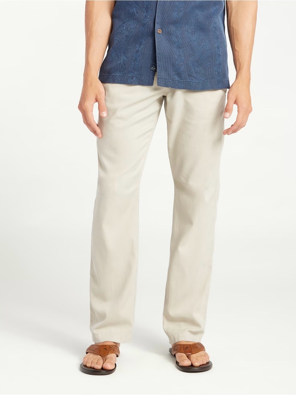 Tommy Bahama Men's Light Beige Chino Pants
